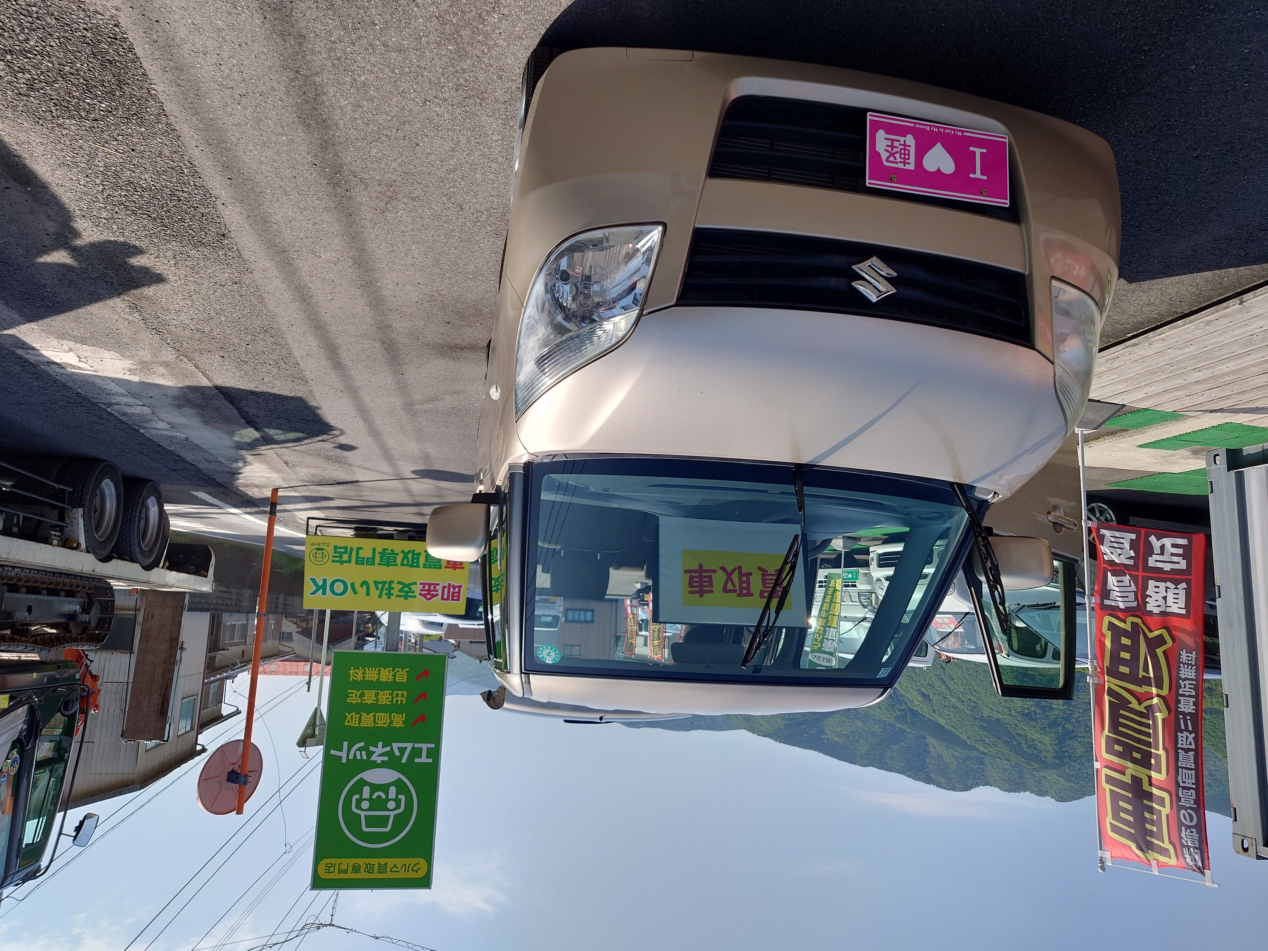 【徳島県三好郡エムネット】平成21年式スズキ・パレットMK21S型を車買取ご成約。