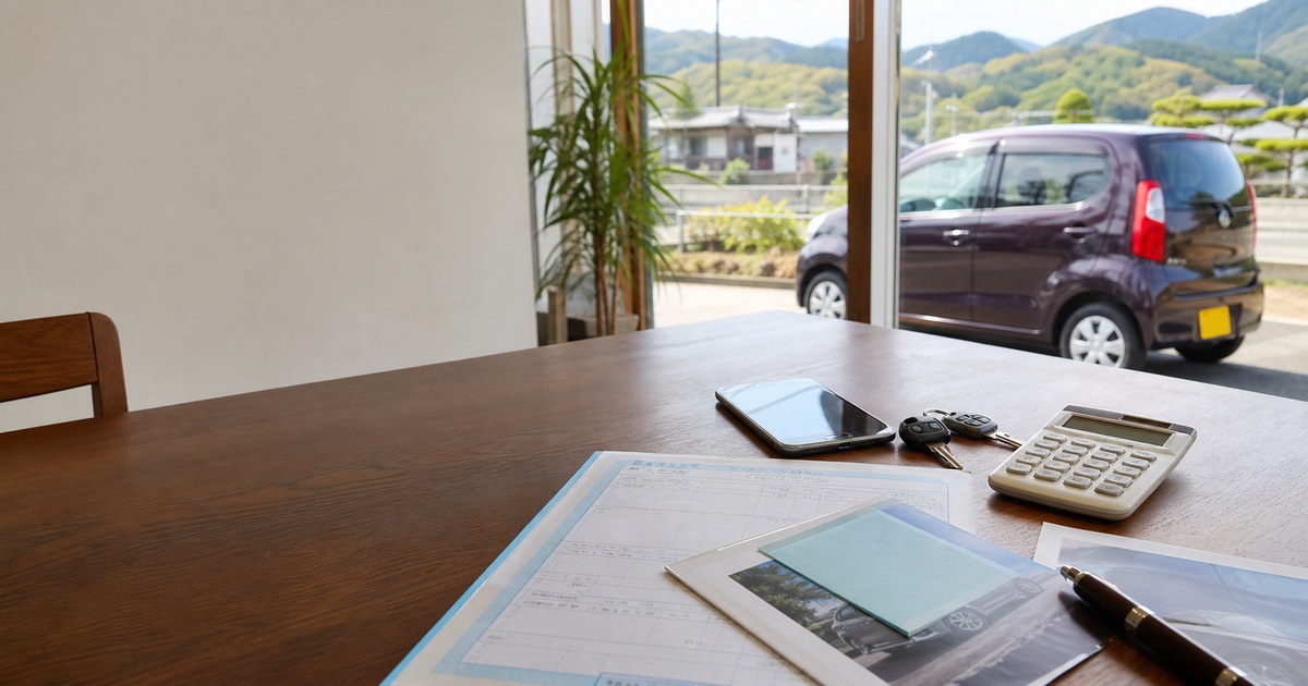 車検前に売るか、通して乗るか|徳島で迷ったときの費用・査定・次の一台の判断線