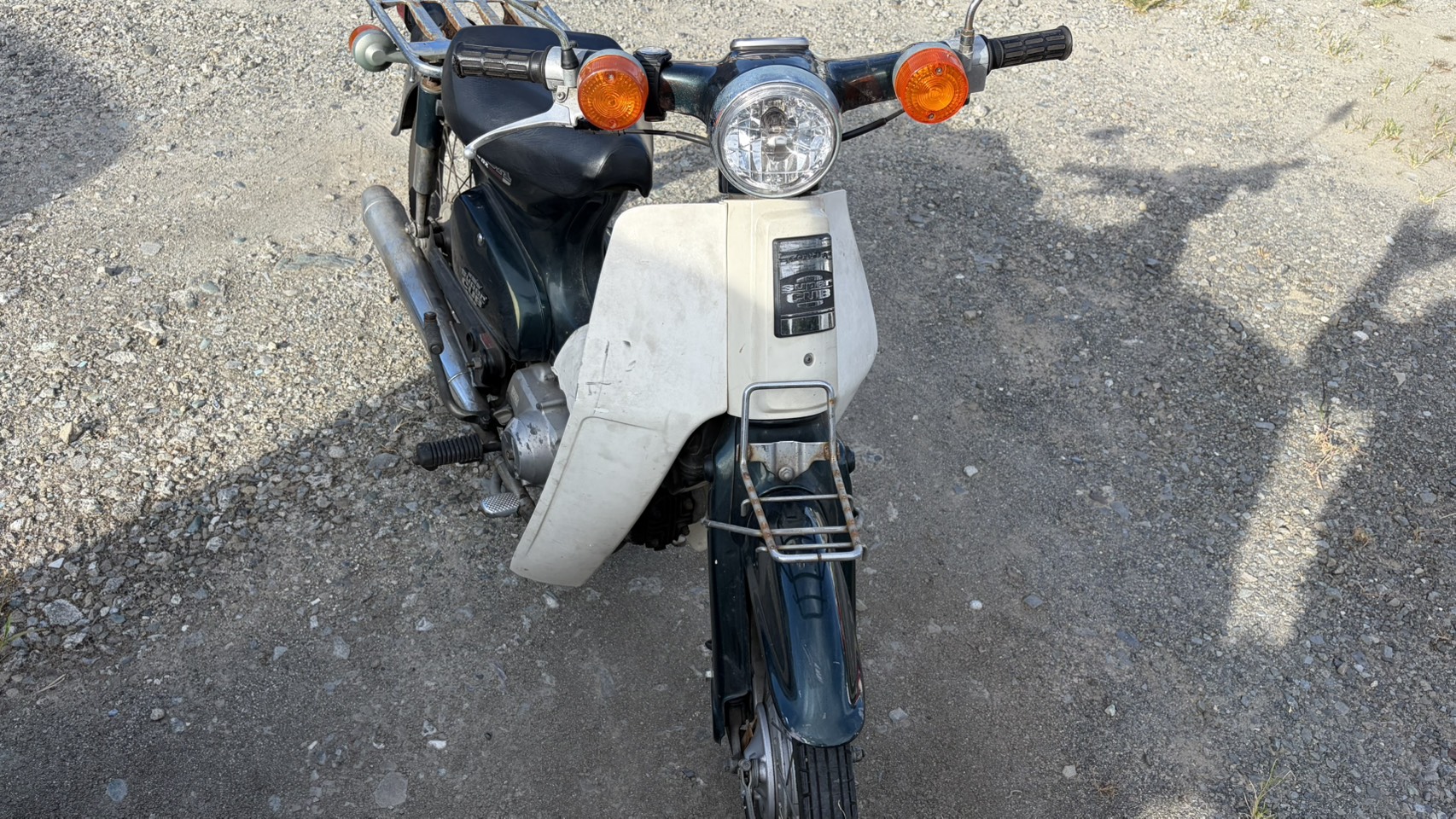 【徳島・東みよし町】ホンダ・スーパーカブ50cc（AA01型）のバイク買取事例｜走行9万km・不動車・エンジン焼き付きの可能性ありでも高価買取！