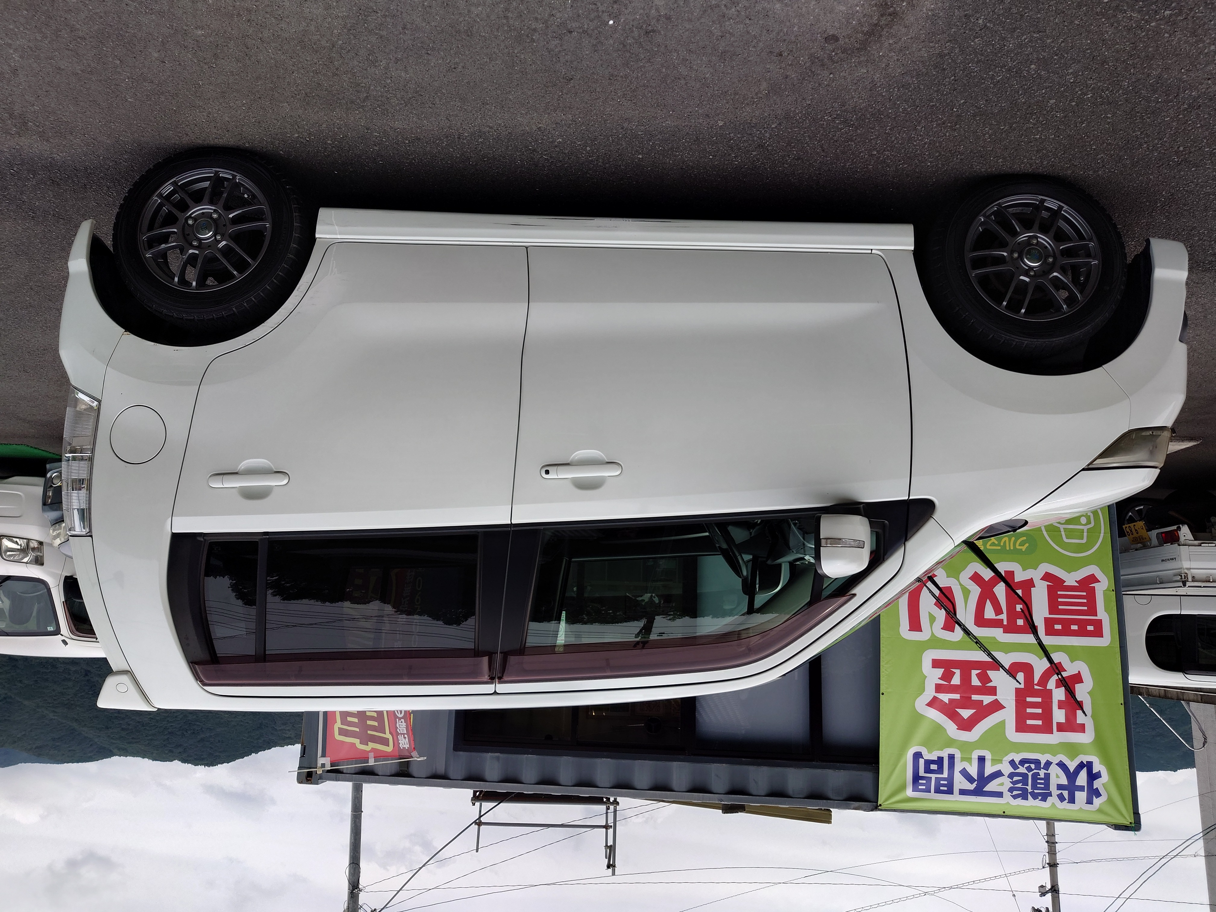 車買取したスズキ・ワゴンRスティングレーMH23S型のキズ具合|クルマ買取専門店エムネット
